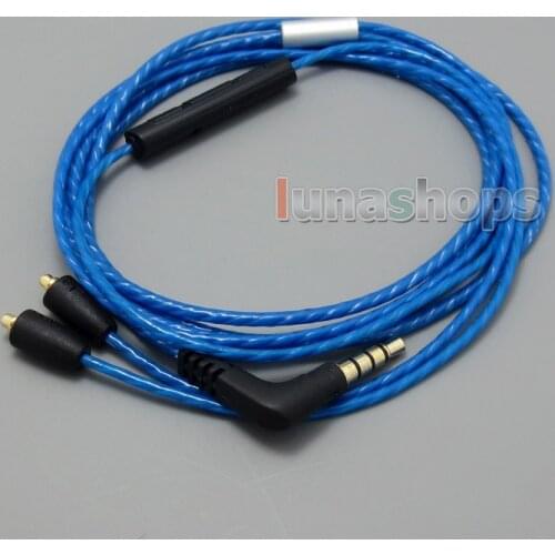 LN005004 With Mic Remote Volume Earphone Cable For Pioneer DJE 1500 2000