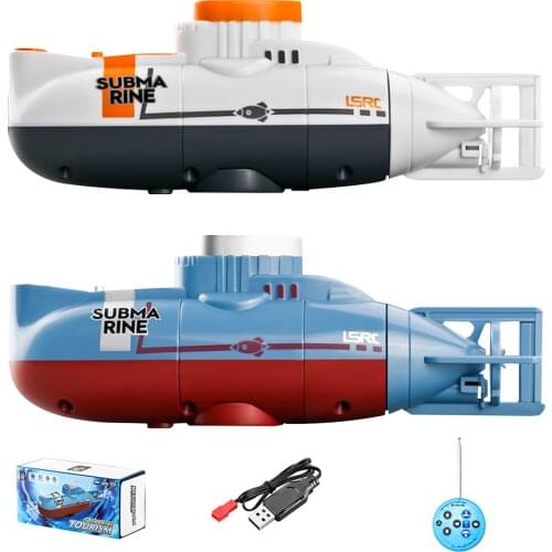 Mini Submarino Remote Control Impermeable Submarino Model Toy RC Racing Boat Electric Toys Boats Radio Controlled