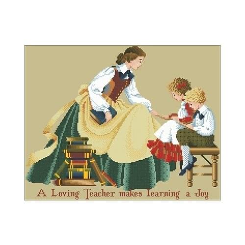 25- M087 Counted Cross Stitch 11CT 14CT 18CT DIY Cross Stitch Kits Embroidery Needlework Sets