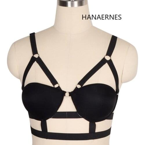 New Body Harness Bra Crop Top Open Bra Sexy Cage Bra Fetish Wear Harness Bondage Sexy Lingerie Gothic Body Special Erotic Bodys