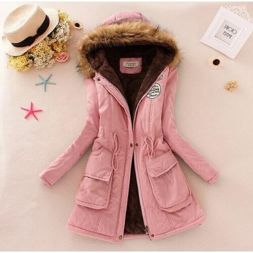 2020 Plus Size 3XL Winter Womens Parka Casual Outwear Military Hooded Coat Jacket Women Fur Coats Woman Clothes manteau femme