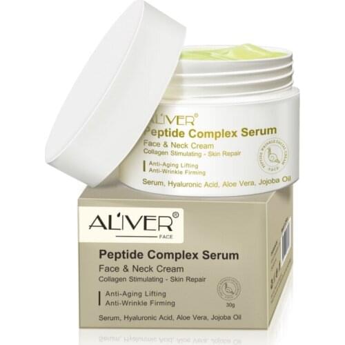 Polypeptide Complex Centella Asiatica Extract Essence Moisturizing Firming Lifting Skin Anti-Aging Whitening Face Serum Cream