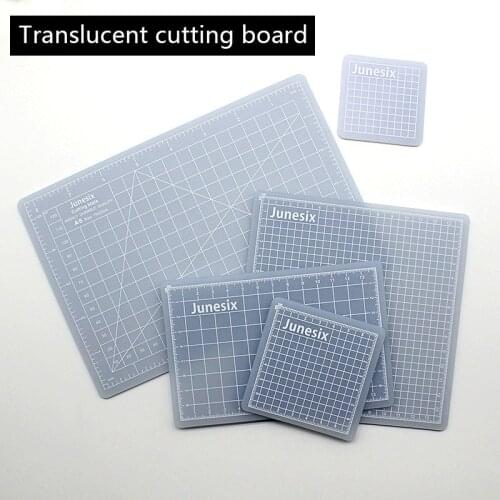 Translucent Cutting Board Pvc Cutting Mat Pad Patchwork Cut Pad Tools Manual Diy Tool Cutting Board Self-healing