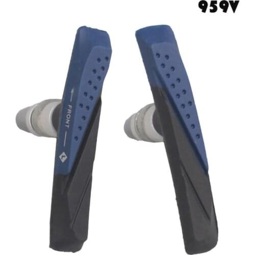 Baradine 959V 73mm MTB V-Brake Pads Mechanical Linear Pull Brakes Dual Compound Bicycle Brake Blocks All-Weather Use