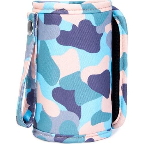 23GD USB Baby Bottle Warmer Portable Travel Milk Warmer Infant Feeding Bottle Heating Cover Insulation Thermostat Food Heater