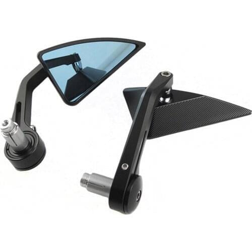 Handle Bar End Mirror For Aprilia TUONO 125 1000 /R 50 V4 1100 R Motorcycle Rearview Billet CNC Triangle Side Rearview Mirror