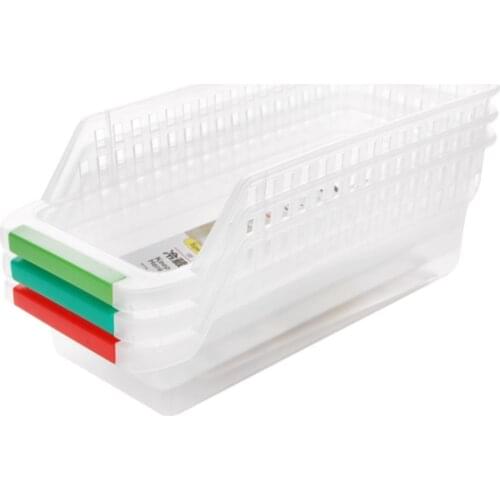 1 Pcs Protable Kitchen Fridge pace Saver Organizer Refrigerator Storage Holder Drawer Container Tools