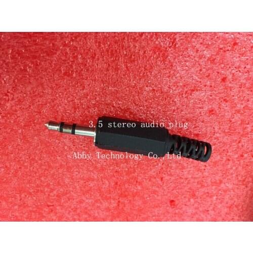 20pcs 3.5 stereo audio plug 3.5 dual encoding audio plug 3.5mm audio socket