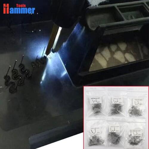 600pcs 0.8mm 0.6mm staples plastic welder staple for Hot stapler Plastic welding machine