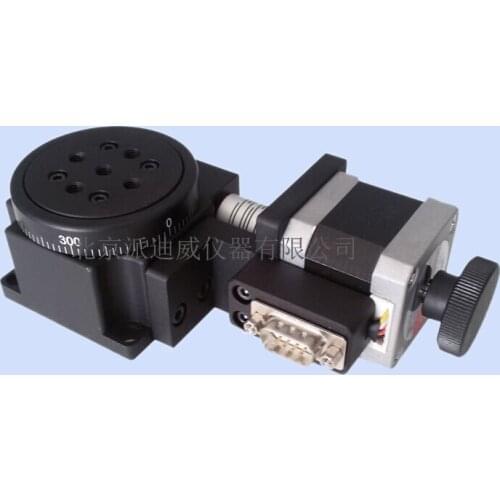 Electric Rotary Table Angle Rotary Table Indexing Disk Table Surface Diameter 100MM 200MM 150MM 60 MM