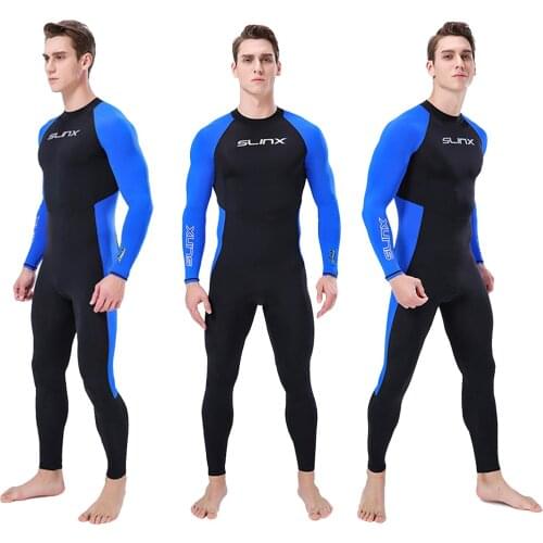 Women Men Wetsuit Full Body Suit Diving Suit Underwater Swim Surf Snorkeling Hunting Surfing Front Zipper Wetsuits for Beach