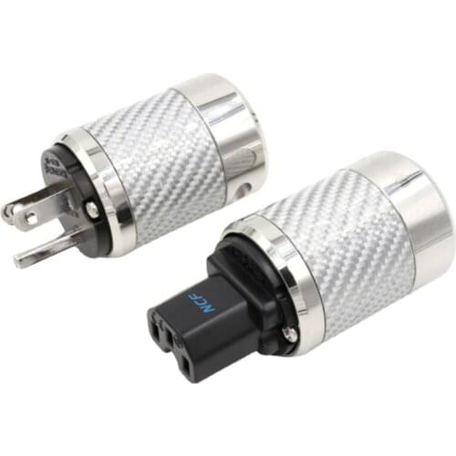 Hi-end Audio Adapter FI-50M NCF Ultimate Power Plug IEC Connector US Plugs EU Version