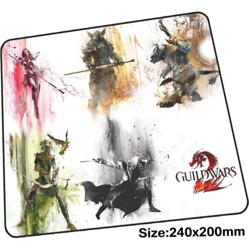 Guild wars mouse pad 240x200x3mm mousepads best gaming mousepad gamer Gorgeous personalized mouse pads Cartoon pc pad