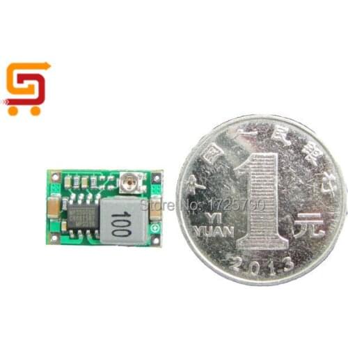 New Mini 360 DC mini360 Buck Converter Step Down Module 4.75V-23V to 1V-17V 17x11x3.8mm power module LM2596 RC airplane