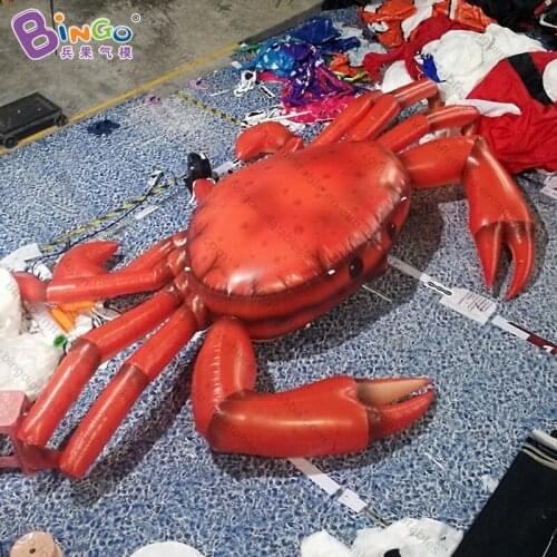 Personalized 16 feet length giant inflatable crab / 5 meters crab inflatable / decorative air crab toys