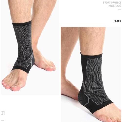 Ankle Support Knitting Breathable Pressure Basketball Football Running Seamless Beam Mouth Thin Socks