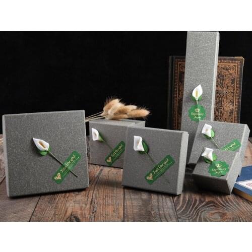 Jewelry Box Bracelet Ring Gift Box Fashion Quality Goods Box Jewellery Organizer Drawstring Bag Packaging Boxes