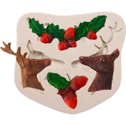 DIY Easter moose Liquid silicone mold Fondant baking tool cake mould cake decorating tools Valentines Easter