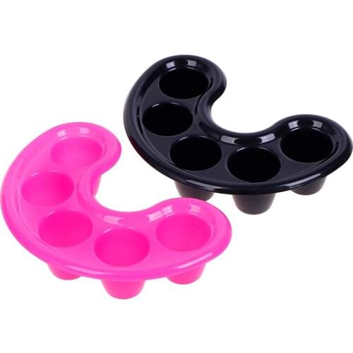 Five Fingers Soften Dead Skin Soaking Tool Nail Art Tips Hand Soak Bowl Tray Treatment Remover Manicure Soaking Tool