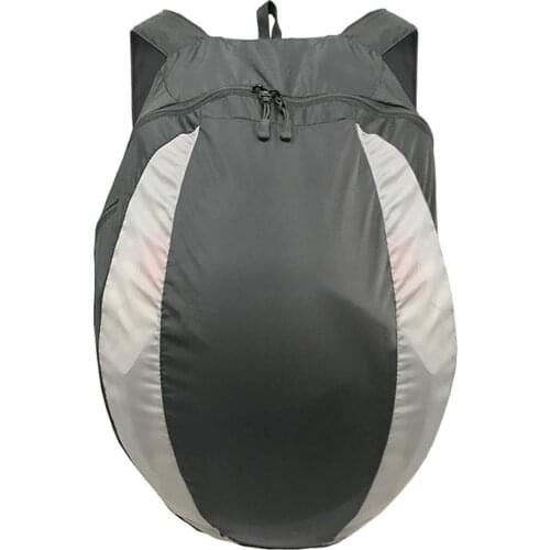 28L Riding Helmet Bag Bicycle Backpack Splash-proof Helmet Bag Outdoor Fitness Basketball Sneakers Bag Portable Backpack