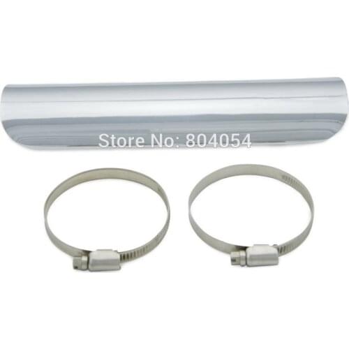 Heat Shield Chopper Bike Exhaust Pipe Cover For Harley Davidson Sportster Softail Honda Shadow VTX kawasaki Yamaha Road V Star