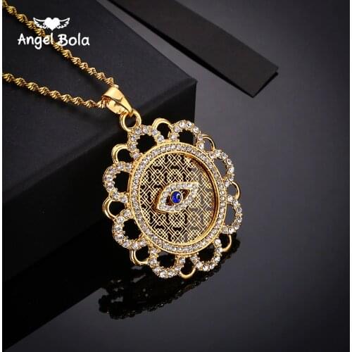 Egyptian Pyramid Necklaces for Women,Gold Color Egyptians Eye of Horus Jewelry Egypt Eye Amulet/Hieroglyphics Never Faded