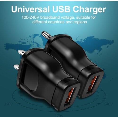 Universal Adapter 5V 1A USB Power Supply,AC DC USB Wall Charger Adapter,220V TO 5V,Travel For Iphone Samsung Mobile Phone EU US