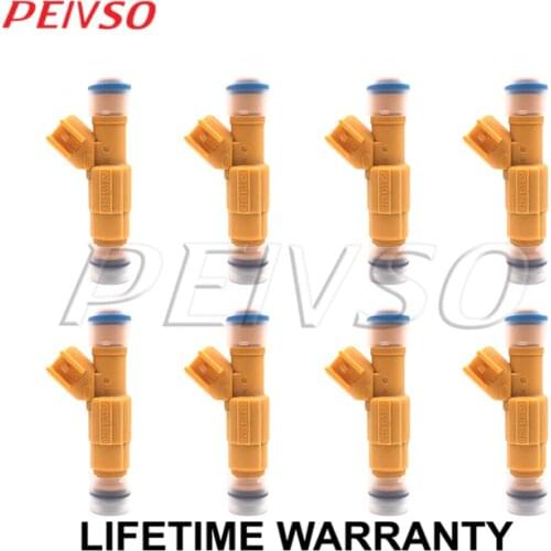 8x 0280155857 XW7E-A5B fuel injector for Ford Crown Victoria 1999~2000 E-350 F-250 F-350 1999 4.6L V8