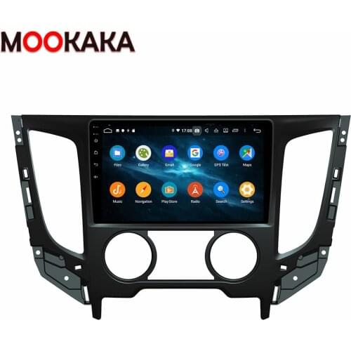 4G+128G Android PX6 Car Multimedia Video Player For Mitsubishi Triton L200 2015-2019 Navigation GPS Stereo 2 din WIFI DSP RDS