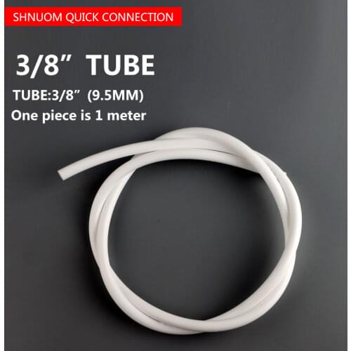 White 3/8" PE Pipe Quality Food Grade Flexible Hose 3/8 Inch Tube For RO Water Purifier Filter Aquarium Diameter 9.5MM TS Brand