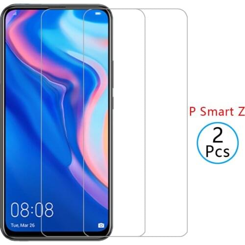 Case for huawei p smart z cover tempered glass screen protector on psmart smar smat samrt z protective phone coque global armor