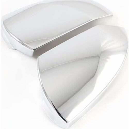 For Hyundai Elantra CN7 2021 2022 Chrome Car Accessories ABS Door Side Mirror Cover Trim Rear View Cap Overlay Molding Garnish