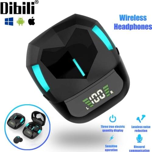 G7S Headphones Wireless Earbuds Gamer Headsets Surround Sound Earpieces Waterproof Earphones Bluetooth Works On All Smartphones