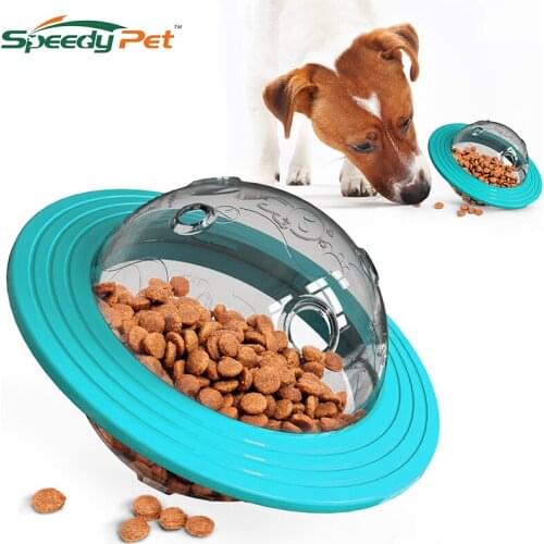 Dog Slow Treat Ball Interactive Dog Toys Ball Food Dispensing IQ Puzzle Toys for Medium Large Dog Chasing Playing Chewing