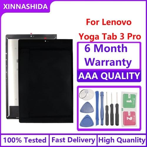 LCD Display Touch Screen Digitizer Sensors Assembly Panel Replacement For Lenovo Yoga Tab 3 Pro 10.1 YT3-X90L YT3-X90F YT3-X90X