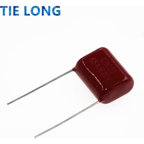 10PCS 630V684J 0.68UF Pitch 20MM 684 630V 680nf CBB Polypropylene film capacitor