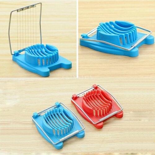 200Pcs/Lot Cook Multipurpose Stainless Steel Wires Egg Slicer Kitchen Eggs Cutter Tool