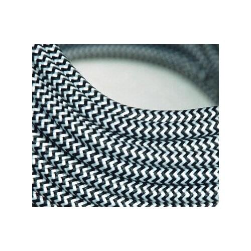 25 meters fabric wire colorful textile cable for pendant lamp