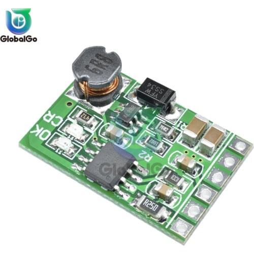 3.7V 4.2V Charger & 5V 6V 9V 12V Discharger Board DC DC Converter Boost Module for UPS Mobile Power 18650 lithium battery