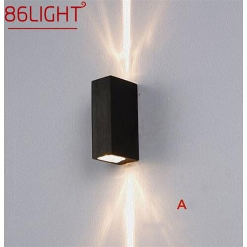86LIGHT Outdoor Wall Light Sconces Waterproof LED Indoor Wall Lamp Creative Home Decorative For Aisle Corridor Porch