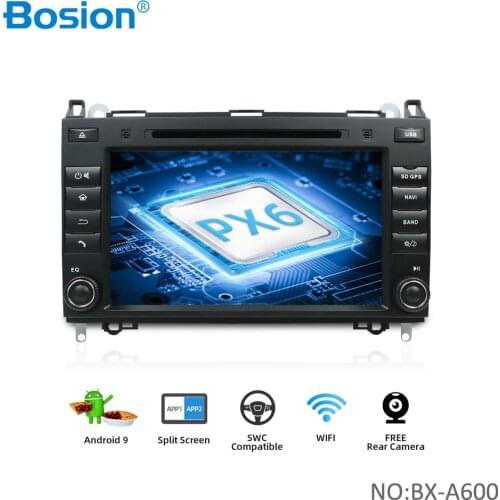 Bosion Car Multimedia Player 2 din Android 10 Stereo System For Mercedes/Benz/Sprinter/W169/B200/B-class Car DVD Radio GPS FM
