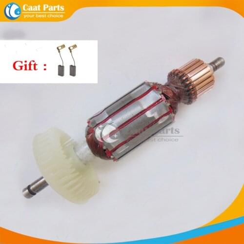 Free shipping! AC220-240V Drive Shaft Electric Hammer Armature Rotor for Bosch GBH4DSC GBH4DFE, High-quality