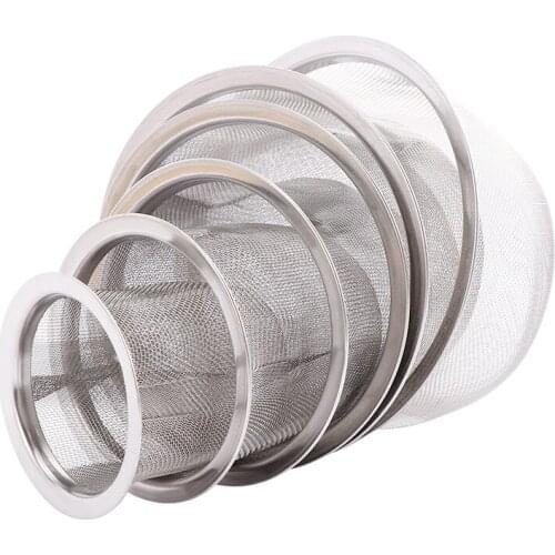 Diameter 5-9.5CM Tea Infuser Strainer Spice Filter Stainless Steel Mesh Teapot Tea Leaf Spice Filter Drinkware Kitchen Accessori