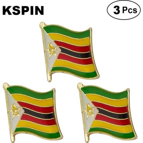 Zimbabwe Lapel Pin Brooches Pins Flag badge Brooch Badges