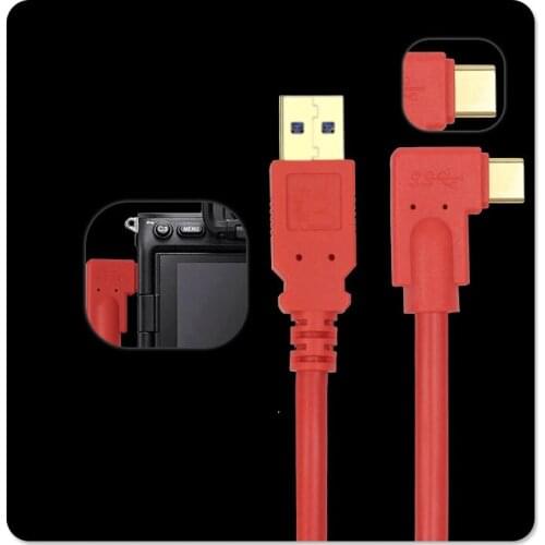 3m-10m High quality tethered shooting cable USB3.0 to Type-c data cable camera computer cable for Canon EOSRP camera Sony A7R34
