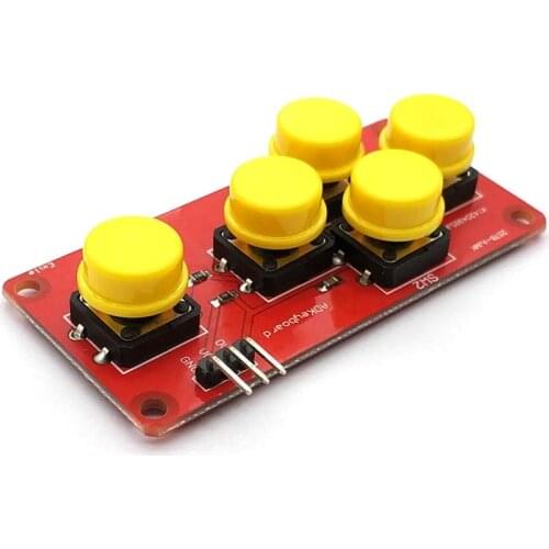 AD Keyboard Simulate Five Key Module Analog Button for Uno Sensor Expansion Board