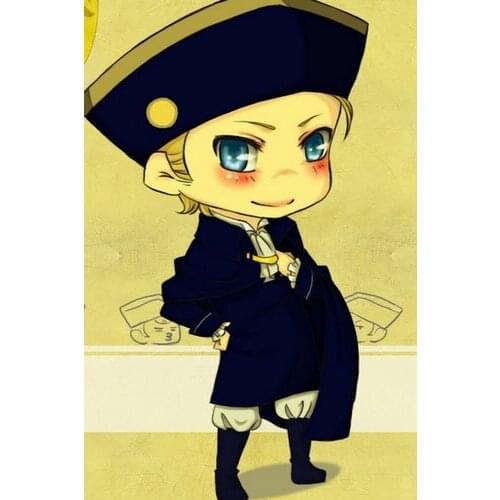 Axis Powers Hetalia Holy Roman Empire Cosplay Costume Free Shipping Custom Made for Halloween and Christmas