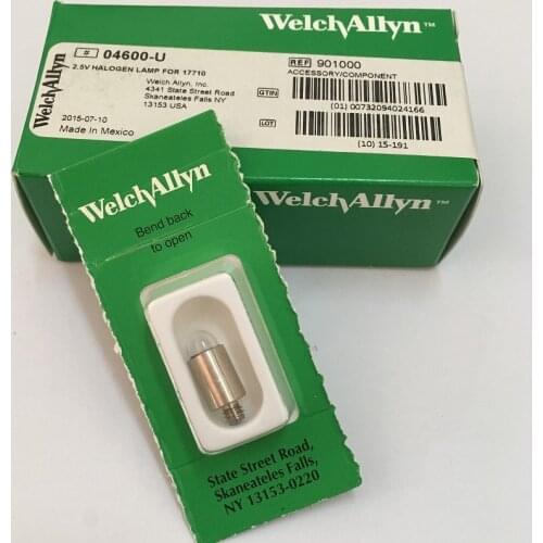 Welch Allyn 04600-U ophthalmoscope bulb 2.5V 17710 ophthalmoscope 04600