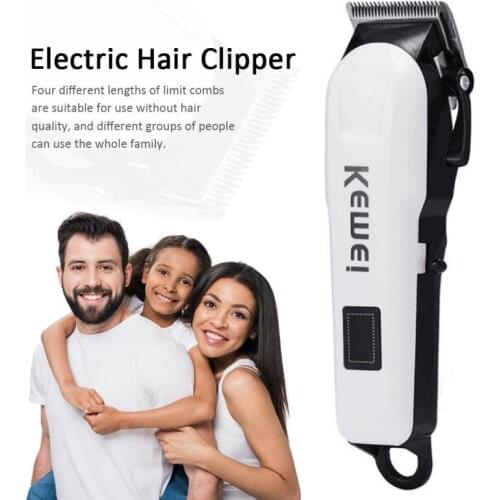 Family Intelligent Noise Reduction Rechargeable Electric Haircut Machine LCD Display Hair Clipper Hair Trimmer