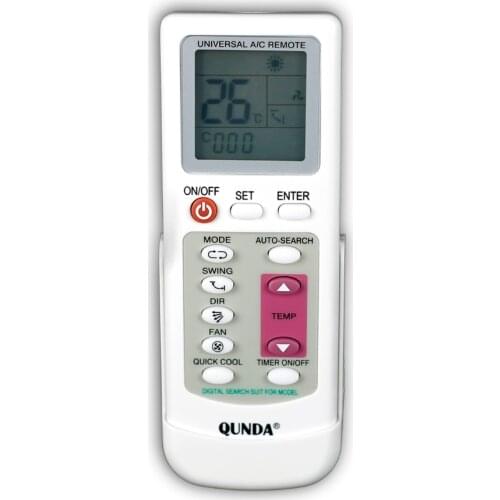 New Air conditioner Universal remote control for qunda A/C multifunction KT-109II